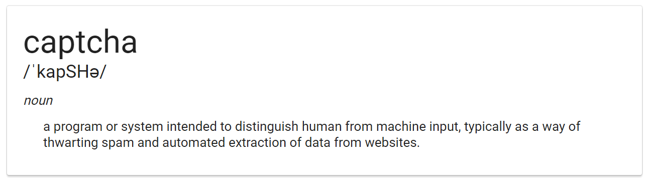 captcha-definition